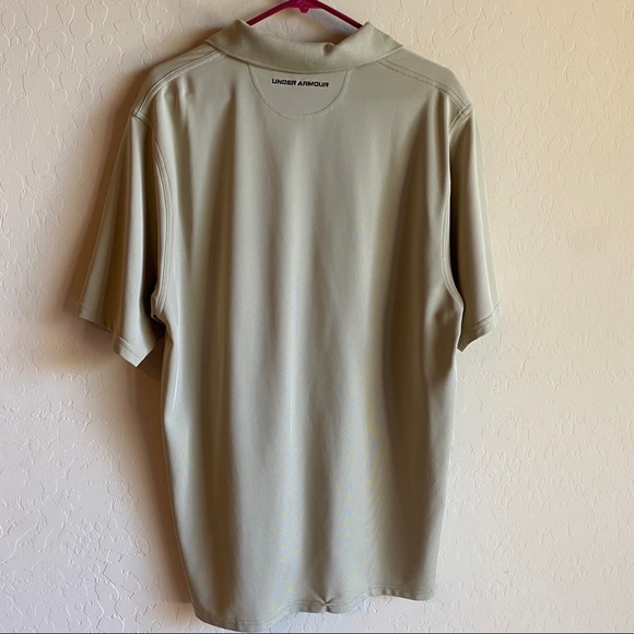 Tan Under Armour Polo - Picture 3 of 3